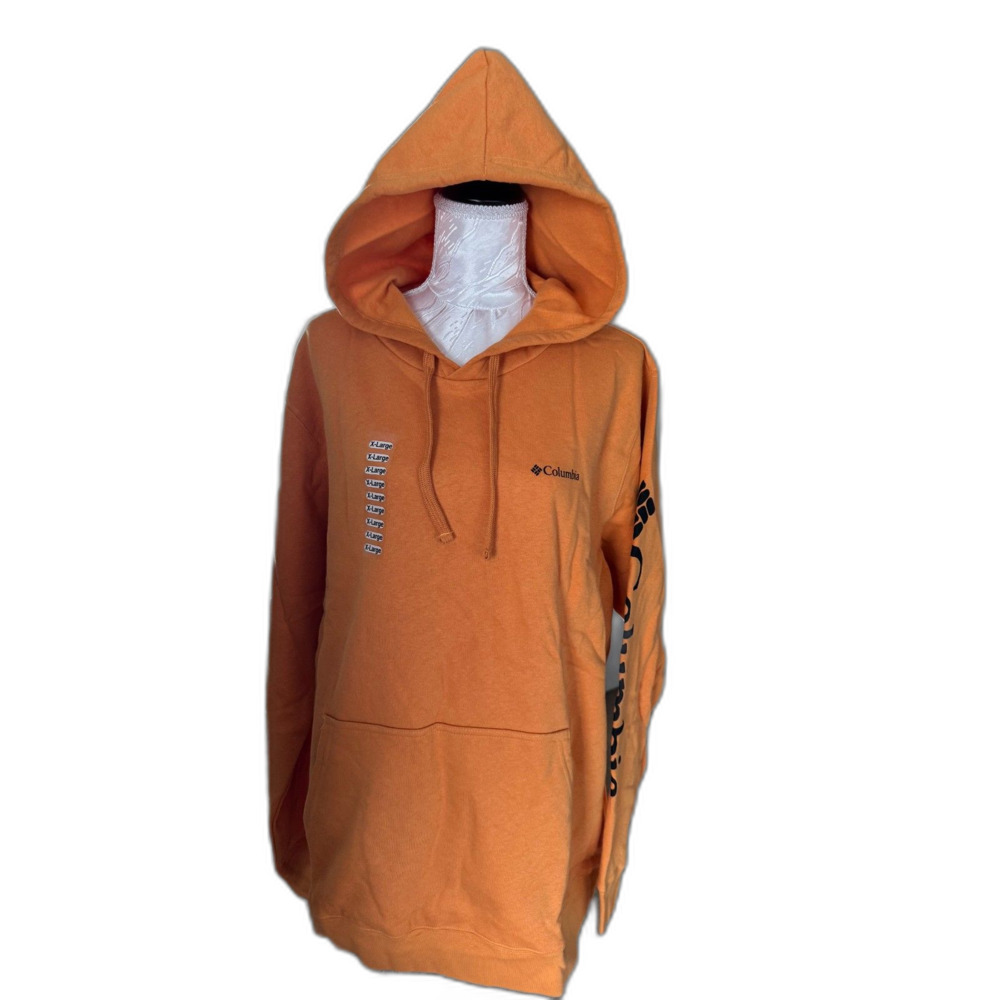 Columbia Trek Hoodie In Orange -- NWT Size XLarge